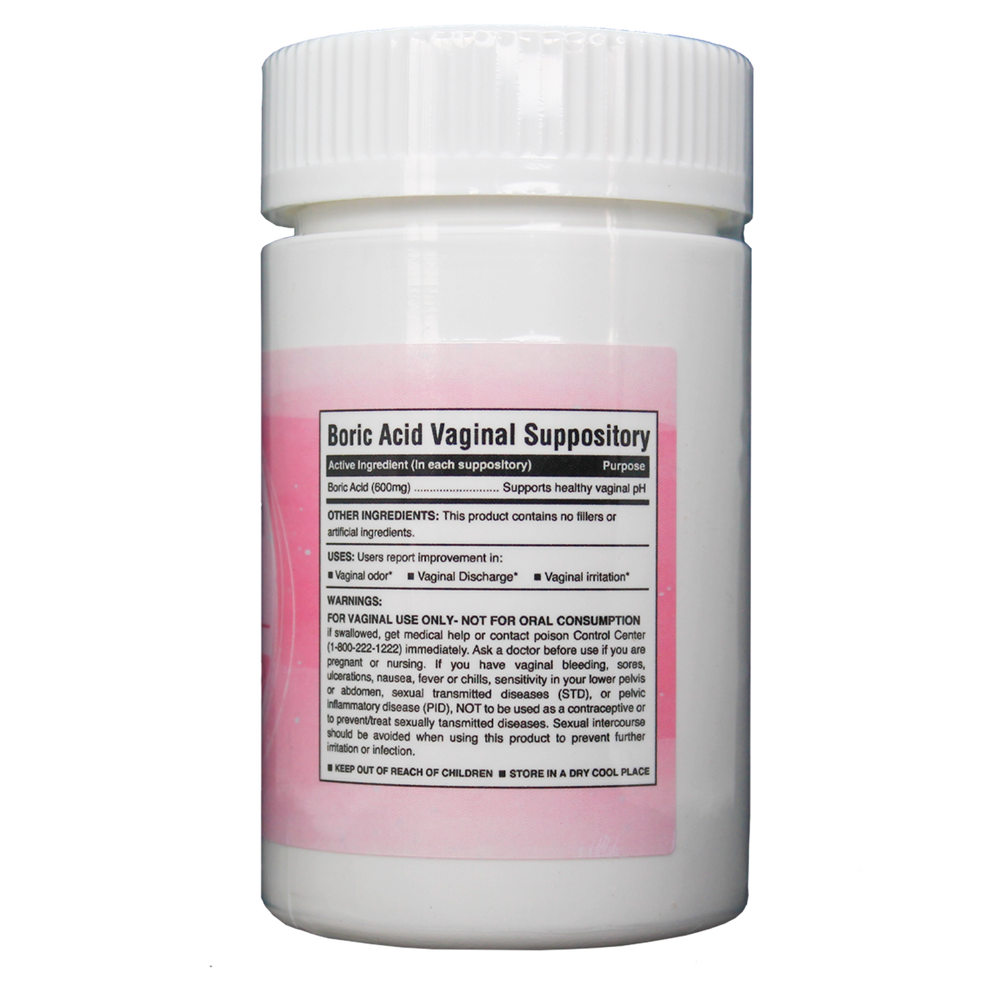 Boric acid vaginal suppository - Boric Fem