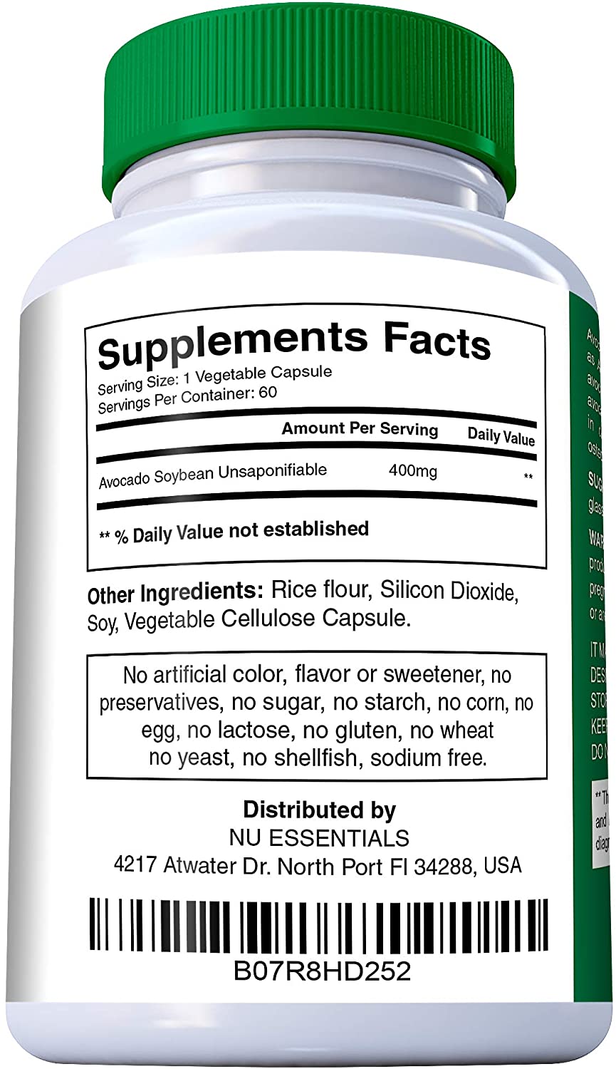 Avocado Supplement for Joints - Joint Health