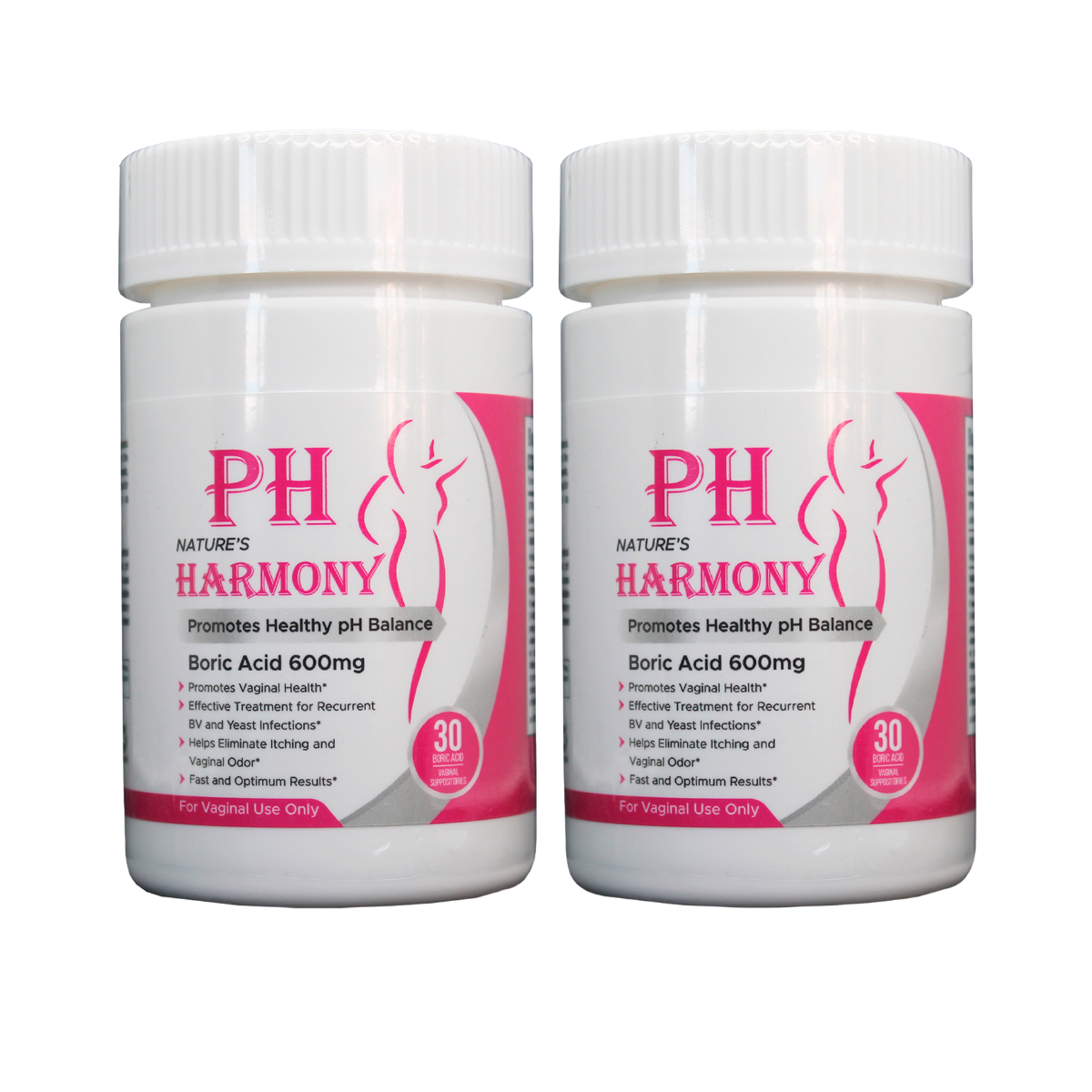 Boric Acid Vaginal Suppository - PH Harmony