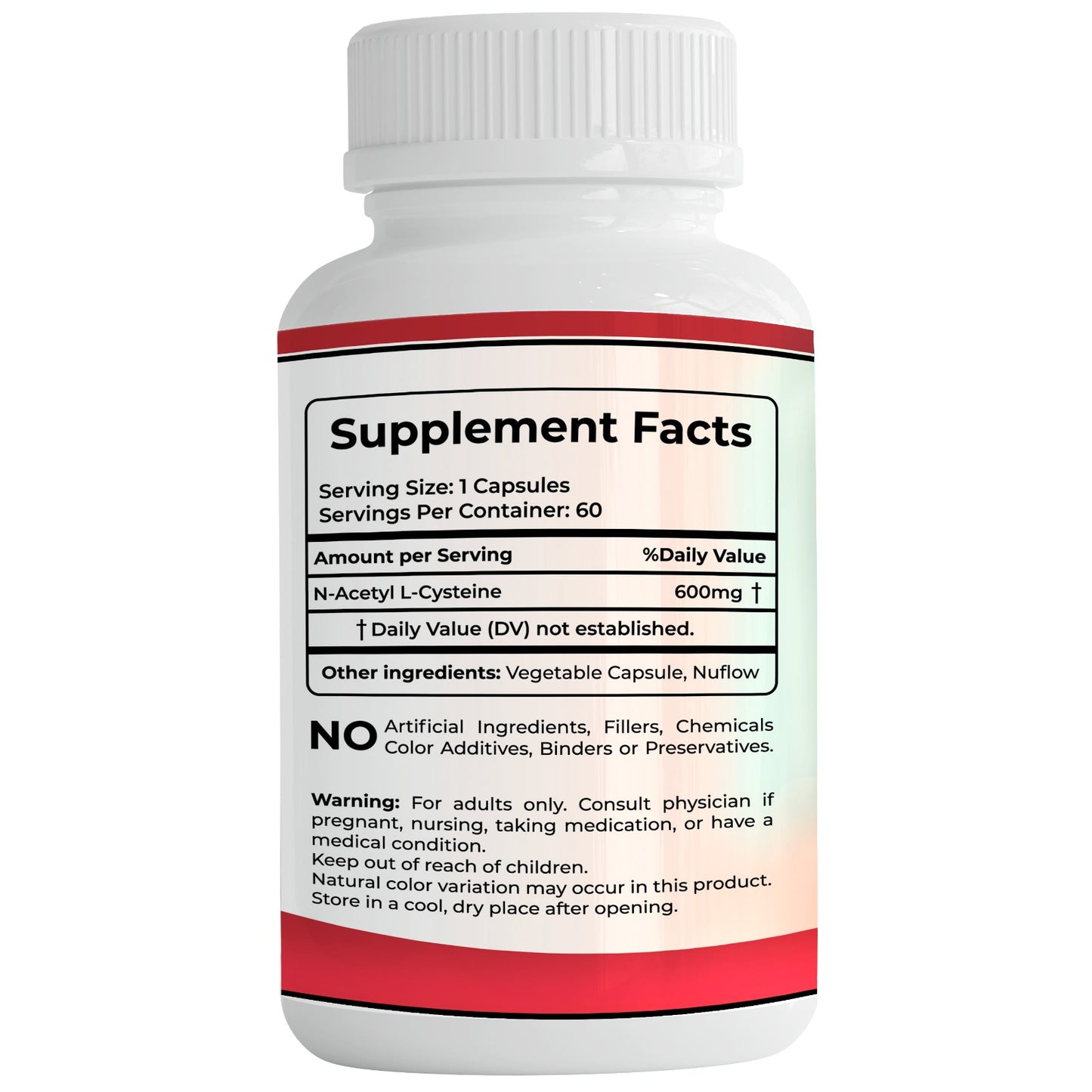 NAC N - acetyl Cysteine ​​600mg