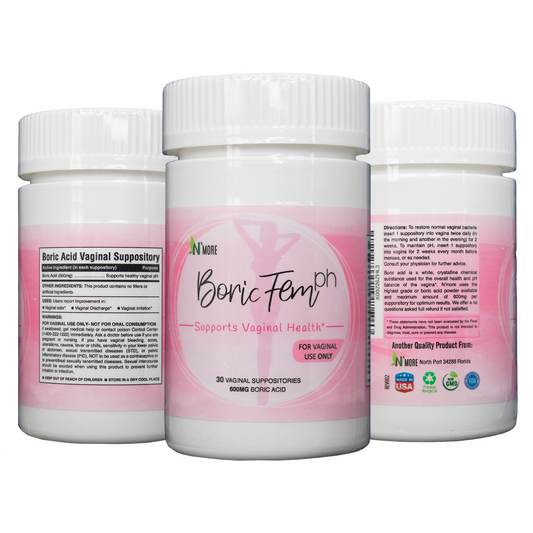 Supositorio vaginal ácido bórico - Boric Fem