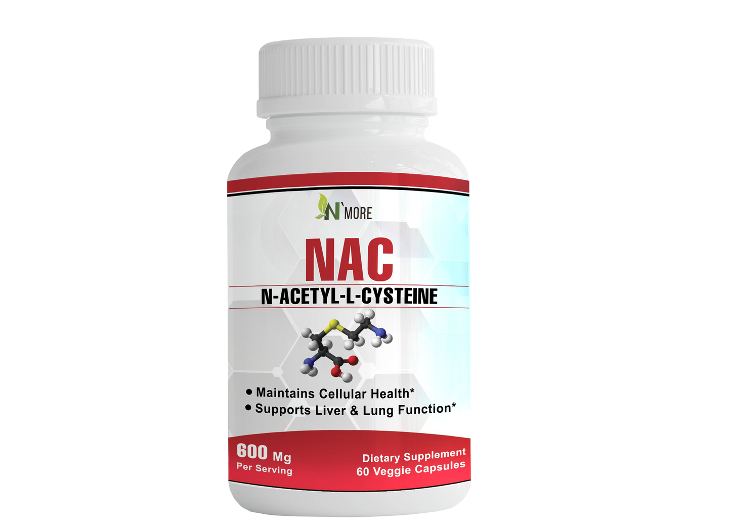 NAC N - acetyl Cysteine ​​600mg