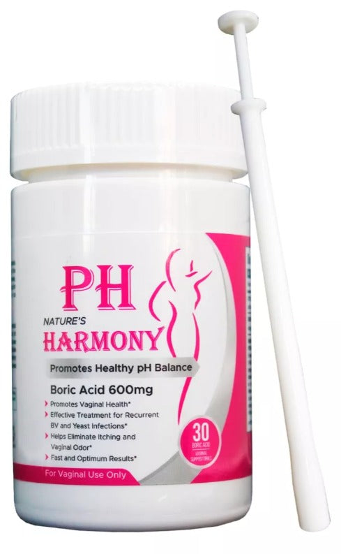 Supositorio vaginal ácido bórico - PH Harmony con aplicador