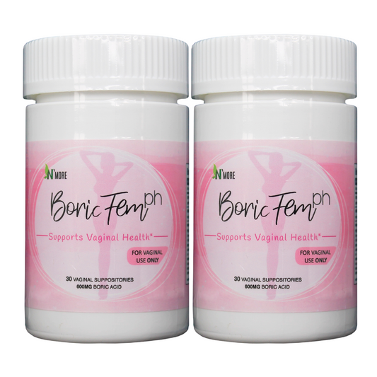 Supositorio vaginal ácido bórico - Boric Fem x2